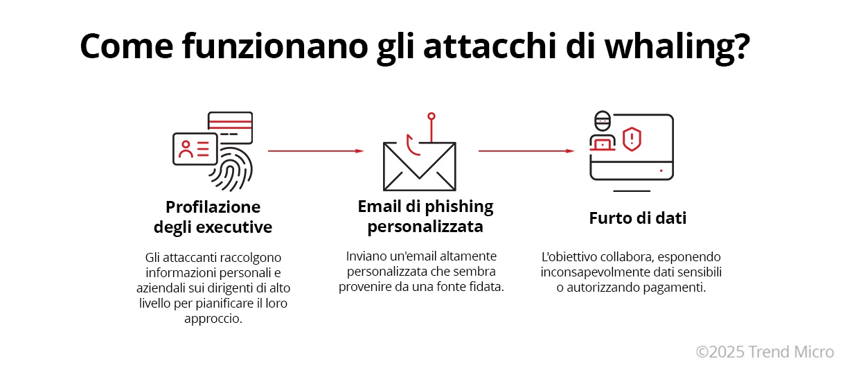 Come funzionano gli attacchi di whaling