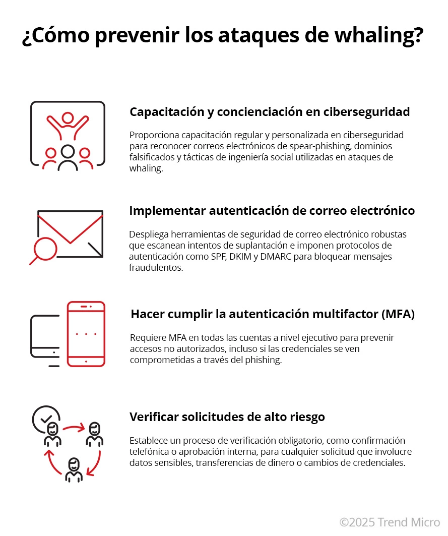 Como prevenir los ataques de whaling
