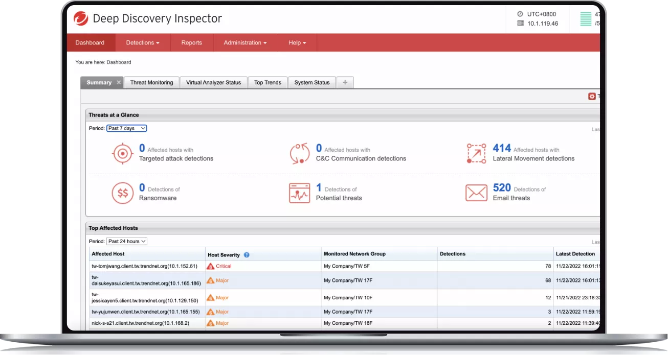 Deep Discovery Inspector | Trend Micro