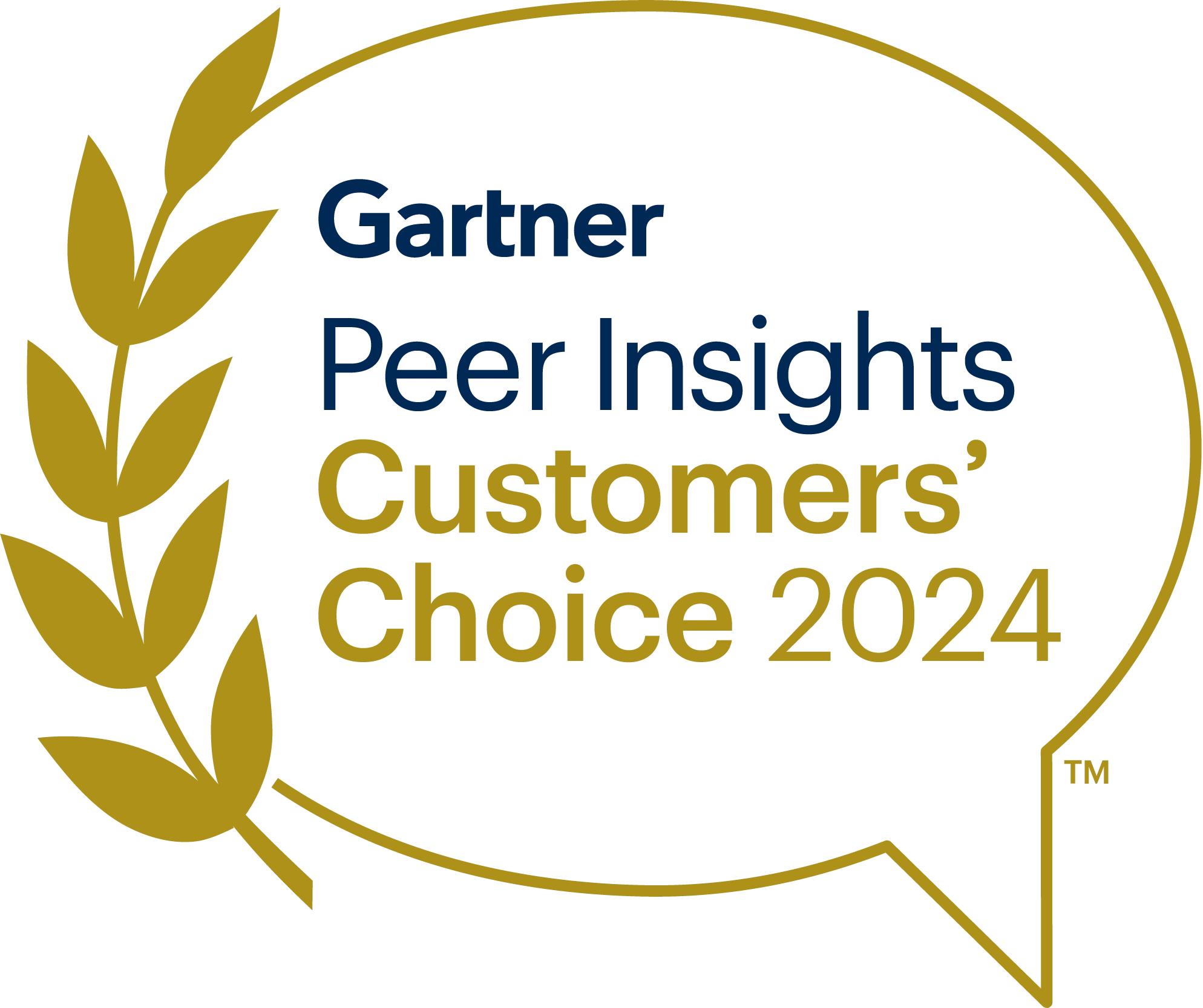「Gartner Peer Insights Customers' Choice」のロゴ
