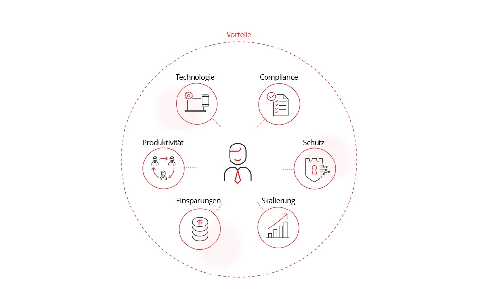 Darstellung der Vorteile