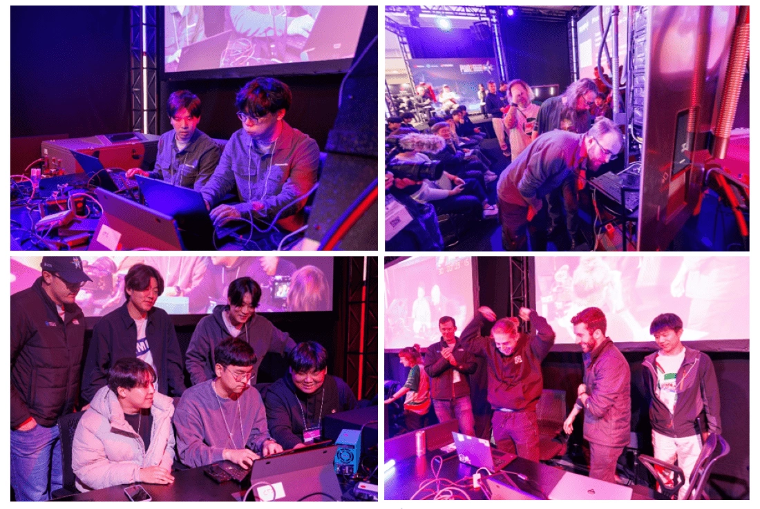 写真2：コンテスト風景