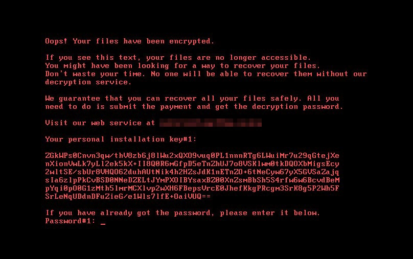 Ransomware Attack